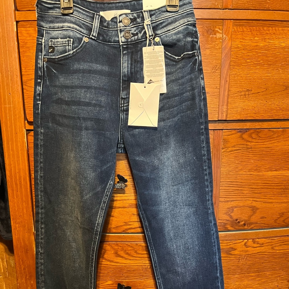 KanCan Dark Blue Skinny Jeans for Women